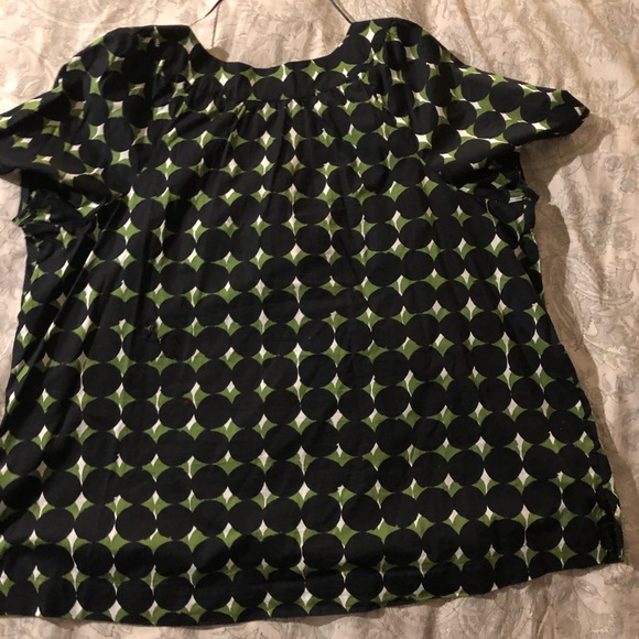 Tommy Hilfiger Pretty Blue and Green Blouse - Picture 6 of 6